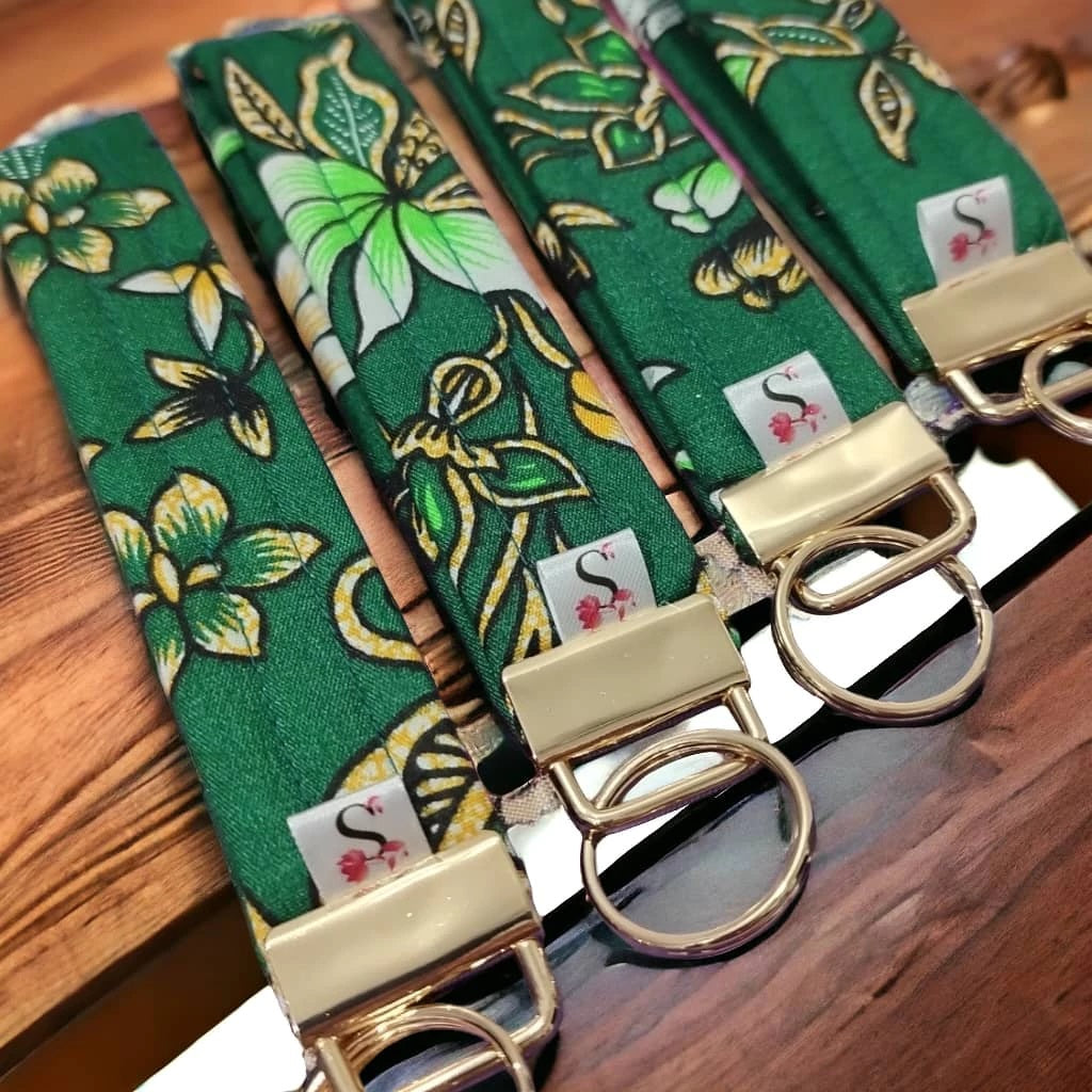Batik Keyfob Wrislet