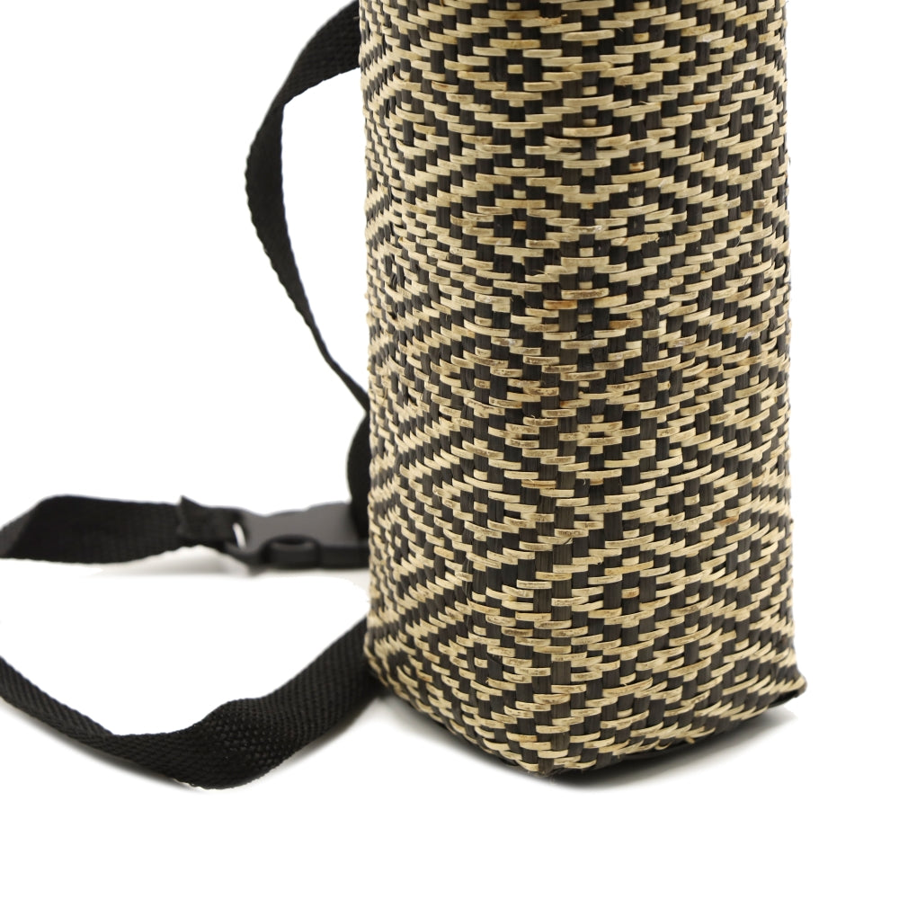 Bamboo Weave Water Bottle Holder