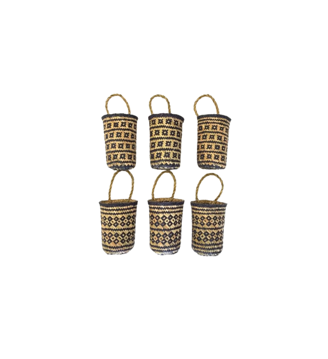 Handwoven Hanging Basket Planter