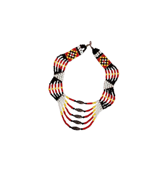 Cultural Vibes Bead Necklace