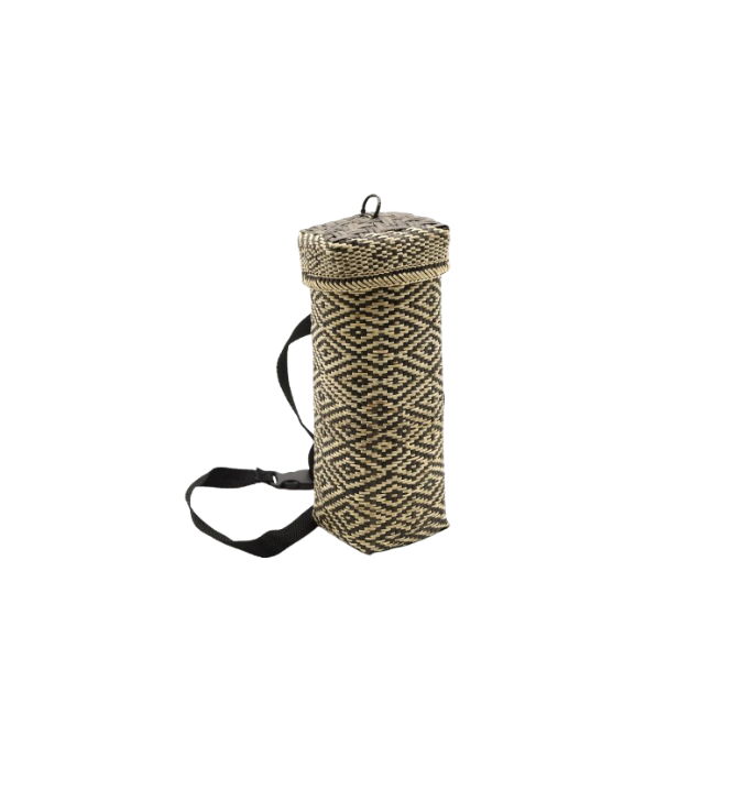 Bamboo Weave Water Bottle Holder