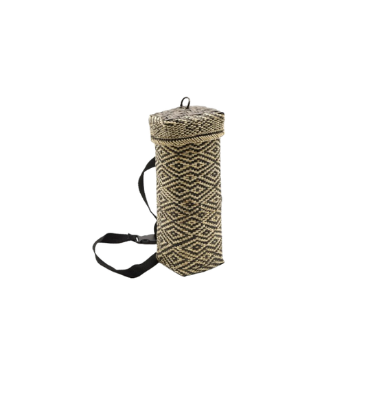 Bamboo Weave Water Bottle Holder