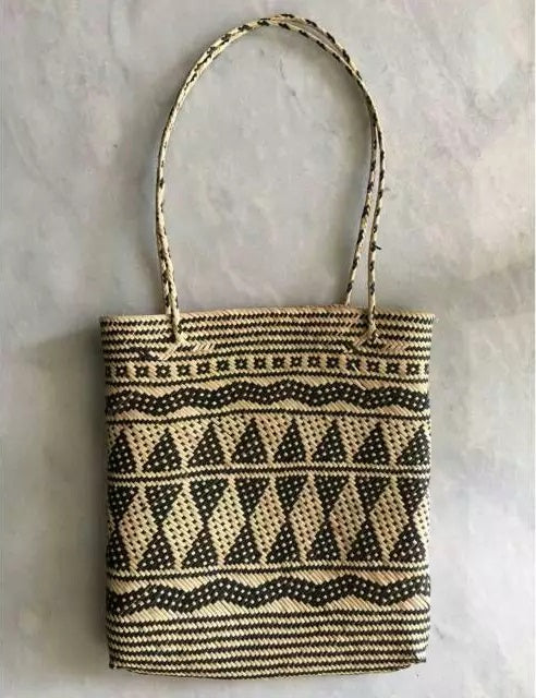 Borneo Tribal Rattan Tote