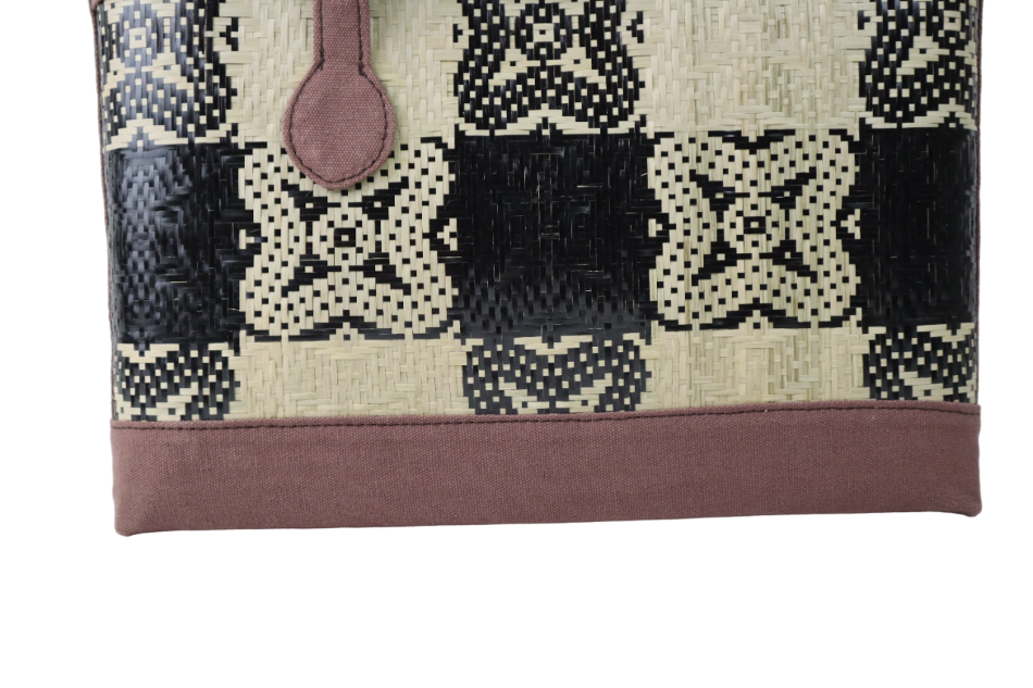 Handwoven Bamboo Sling Bag