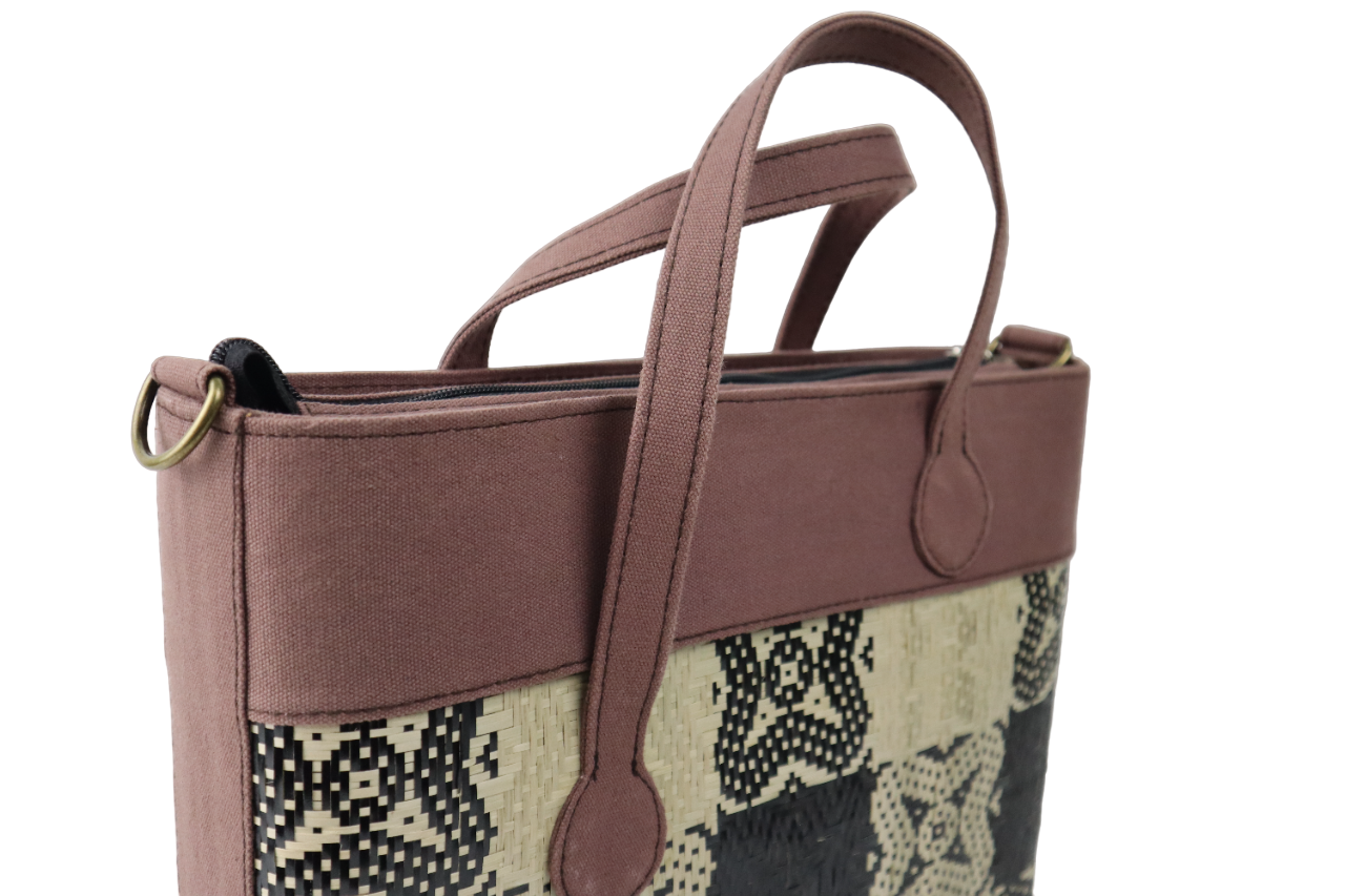 Handwoven Bamboo Sling Bag