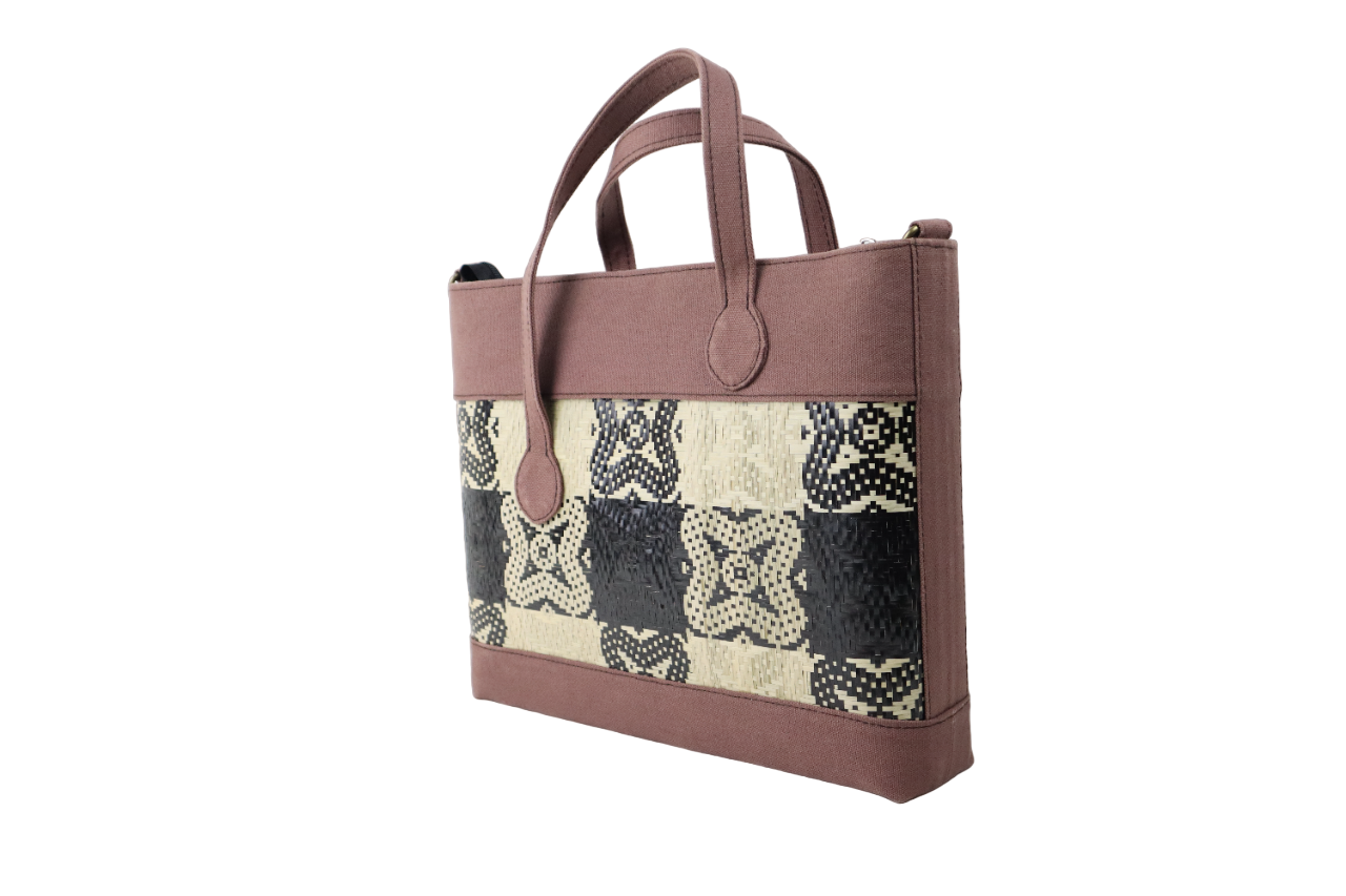 Handwoven Bamboo Sling Bag