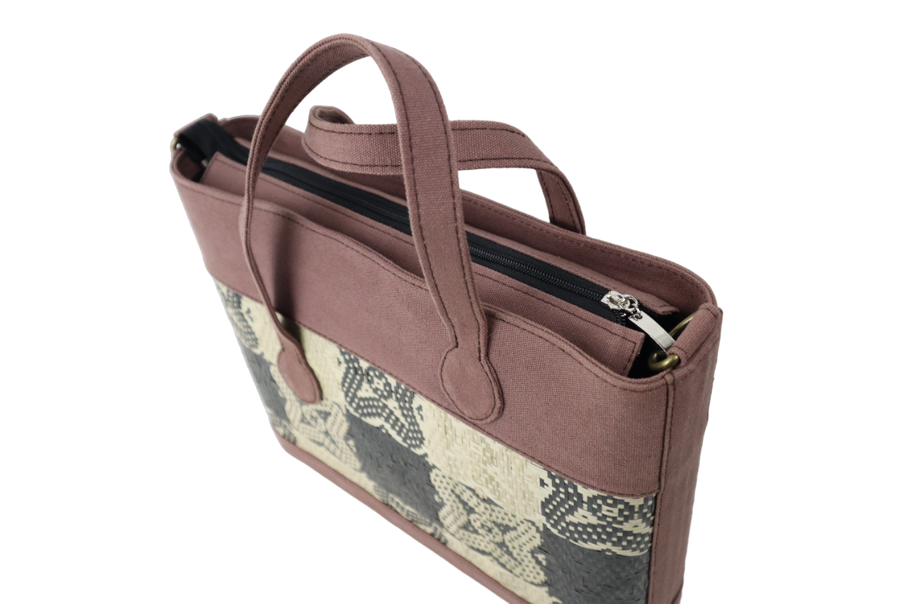 Handwoven Bamboo Sling Bag