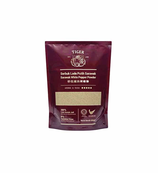 Premium Tiger Ground White Pepper 500g