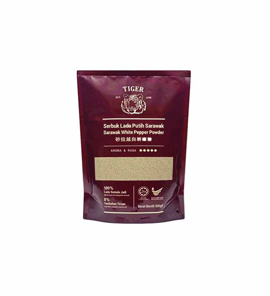 Premium Tiger Ground White Pepper 500g